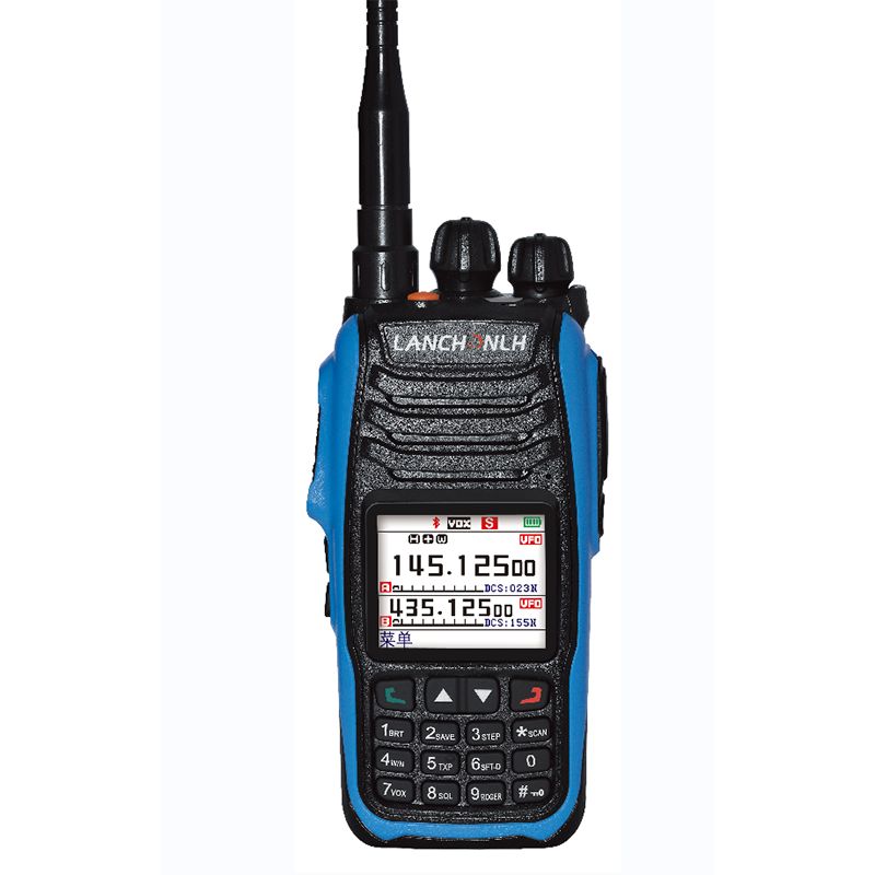 Цифрлық DMR және аналогтық VHF/UHF Walkie talkie Портативті радио